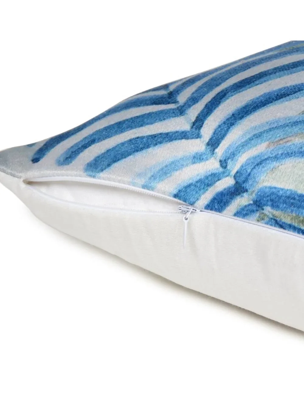 Oussum Pillow Cover Cotton Tropical Leaf Print Square Cushion Cover Set of 2